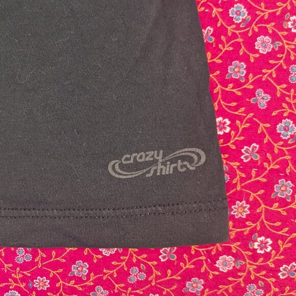 Crazy Shirts Cap Sleeve Women’s T Shirt Pima Cotton Floral Design Hawaii - Picture 5 of 6